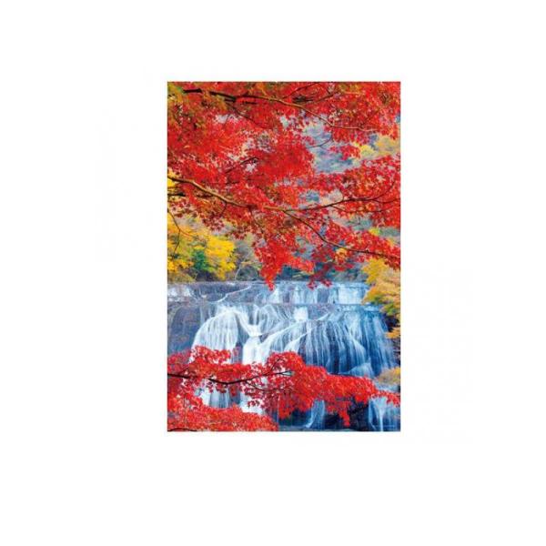 やのまん1000ピースジグソーパズル 10-1470 紅葉かかる袋田の滝(茨城) 50× 75cm (1個)