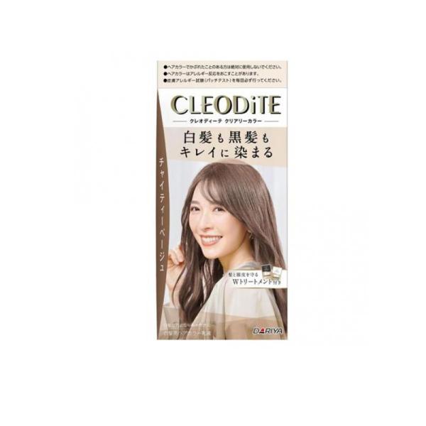 クレオディーテ クリアリーカラー 白髪用 チャイティーベージュ 1組入 (1個)