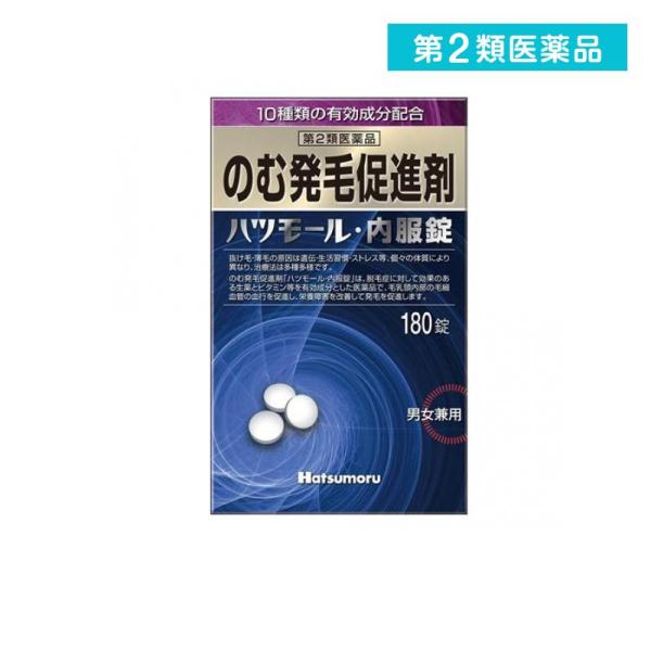 使用期限は6カ月以上先のものを送ります。●抜け毛，薄毛の原因は遺伝，生活習慣，ストレス等個々の体質により異なり，その治療法は多種多様です。　そのため，外用剤以外にも体内からの治療が必要です。　「ハツモール・内服錠」は脱毛症に対して効果のある...