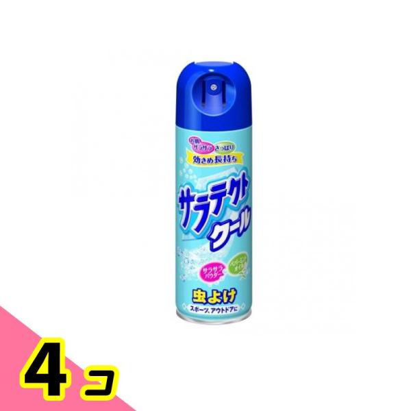 「サラテクトクール 200ml」は、虫を誘う汗ばむお肌をサラサラ&amp;さっぱりキープする虫よけです。やさしいつけ心地のまんまる粒子のピュアパウダー+ひんやり爽快ペパーミントオイル配合。3つ穴噴口で、むせにくく、ムラなくスプレーできます。...