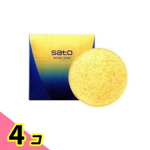5個セット クーポン有 石鹸 メーク落とし 洗顔 金箔 サトウ ロイヤルソープ 80g minoku-beauty_7355-4-b