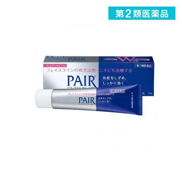 第２類医薬品 ペアアクネクリームW 24g ニキビ 外用薬 (1個)