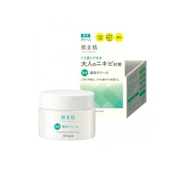 他サイト： 2980円以上で注文可能  肌美精 大人のニキビ対策 薬用美白クリーム 50g (1個)の商品画像