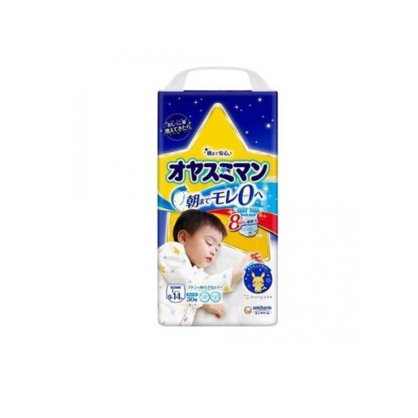 ユニ・チャーム ムーニー オヤスミマン 男の子用 夜用パンツ 30枚入 (Lサイズ)