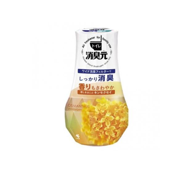 他サイト： 2980円以上で注文可能  トイレの消臭元 癒しをはこぶキンモクセイ 400mL (1個)の商品画像