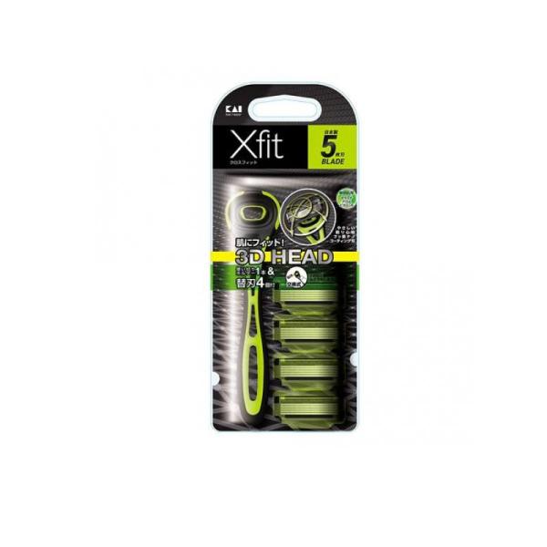 他サイト： 2980円以上で注文可能  xfit(クロスフィット) 敏感肌用  1本 (替刃4コ入り) (1個)の商品画像