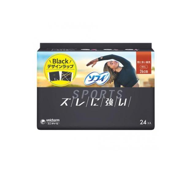 ●ユニ・チャーム ソフィ SPORTS(スポーツ)260 特に多い昼用 羽なし 26cm●フィットテクノロジー搭載、ズレに強い生理用ナプキン。●3Dフィット吸収体が多量に吸収するので、多い日の動きモレも安心。●更に、フィット性の高い形状、ピ...