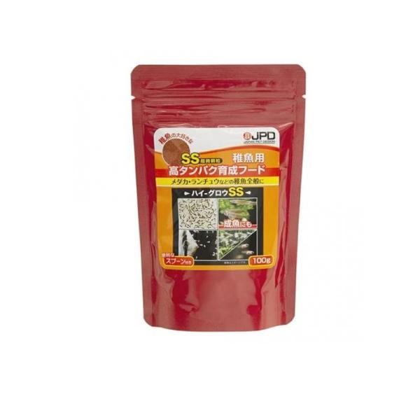 他サイト： 2980円以上で注文可能  JPD 稚魚用高タンパク育成フード ハイ・グロウSS 超微顆粒 100g (1個)の商品画像