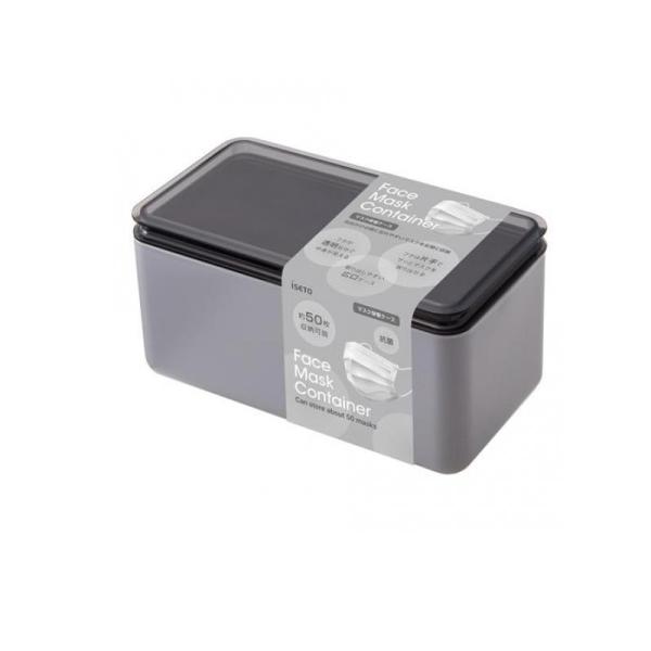 定価　２５,０００円以上　　お皿＆カップ＆マスク収納ケース 2980円以上で注文可能 ISETO マスク保管ケース I-593 1個 (グレー) (1