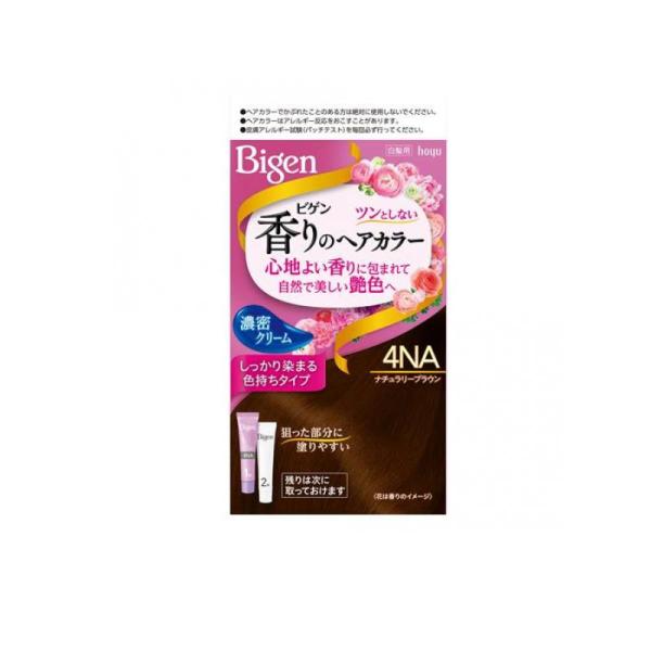 2980円以上で注文可能  ビゲン 香りのヘアカラー クリーム 4NA ナチュラリーブラウン 1個 (1個)