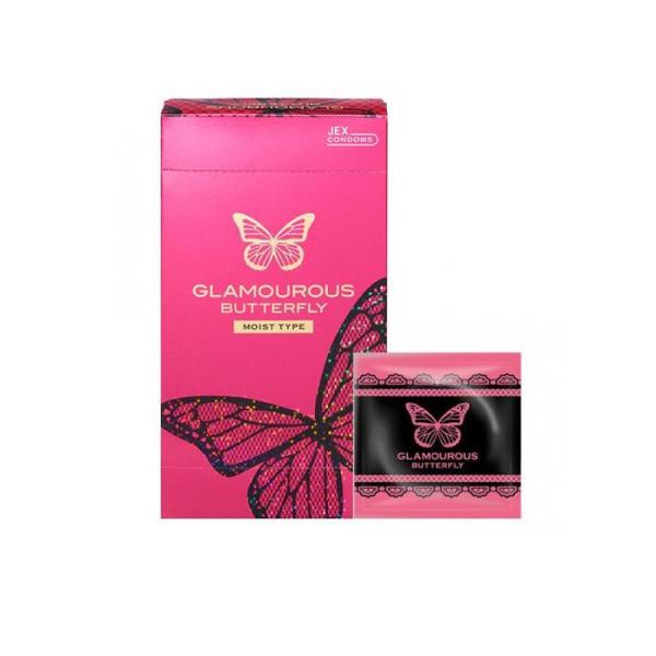 他サイト： 2980円以上で注文可能  ジェクス グラマラスバタフライ モイスト L(エル) 8個入 (1個)の商品画像