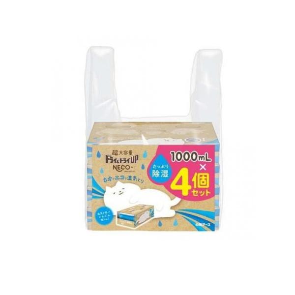 他サイト： 2980円以上で注文可能  ドライ&amp;ドライUP NECO(ねこ) 1000mL× 4個入 (1個)の商品画像