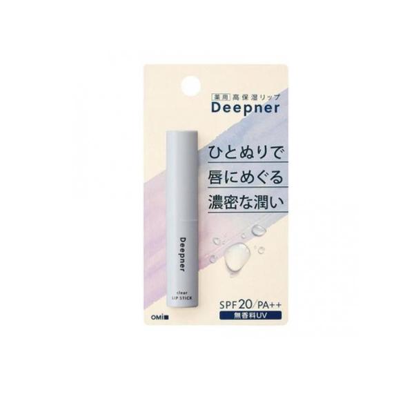 他サイト： 2980円以上で注文可能  メンターム Deepner ディープナーリップ 無香料UV 2.3g (1個)の商品画像