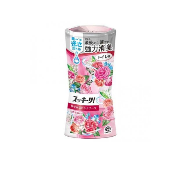 他サイト： 2980円以上で注文可能  トイレのスッキーリ!Sukki-ri! ピンクブーケの香り芳香剤 400mL (1個)の商品画像