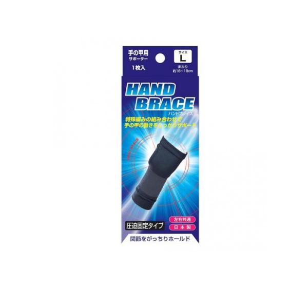 2980円以上で注文可能 ブレイスサポーター 手の甲 ハンドブレイス 1枚