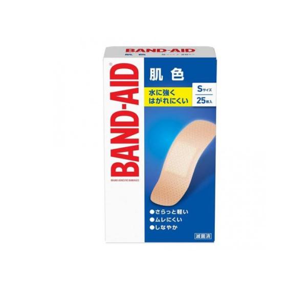 他サイト： 2980円以上で注文可能  BAND-AID(バンドエイド) 肌色 Sサイズ 25枚入 (1個)の商品画像