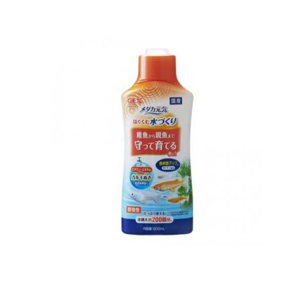 他サイト： 2980円以上で注文可能  GEX メダカ元気 はぐくむ水づくり メダカ用カルキぬき 300mL (1個)の商品画像