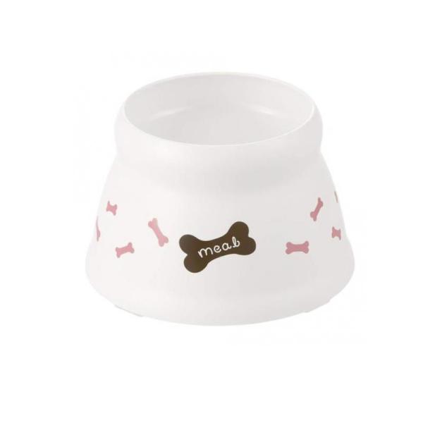 他サイト： 2980円以上で注文可能  リッチェル こぼれにくい脚付ドッグディッシュ SS 超小型犬用食器 1個入 (1個)の商品画像