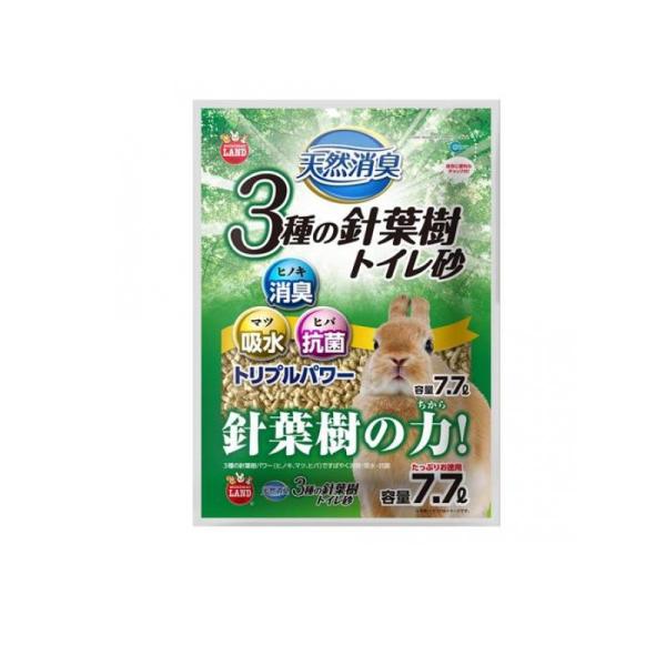他サイト： 2980円以上で注文可能  マルカン 天然消臭 3種の針葉樹トイレ砂 MR-639 7.7L (1個)の商品画像