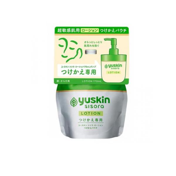 2980円以上で注文可能  ユースキン シソラ ローション つけかえパウチ 170mL (1個)