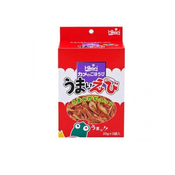 他サイト： 2980円以上で注文可能  キョーリン カメのごほうび うまいえび 20g× 2袋入 (1個)の商品画像