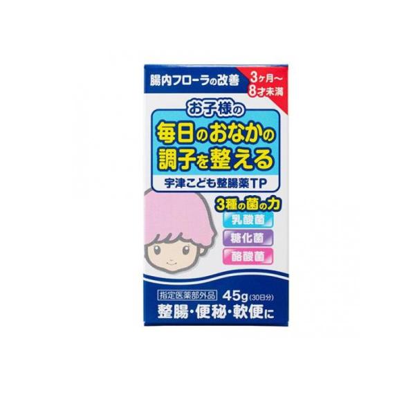 使用期限は6カ月以上先のものを送ります。●OTCで唯一の小児専用の整腸剤。小児から大人までの兼用ではない、小児専用の整腸剤です。●他には見られない、3種の生菌を配合。小児用の整腸剤で、乳酸菌（ラクトミン）・糖化菌・酪酸菌の3種の配合は他にあ...