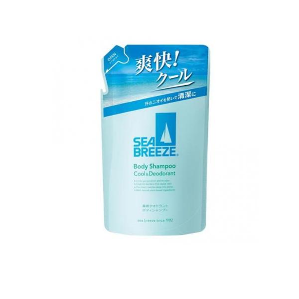 ●シーブリーズ ボディシャンプー クール＆デオドラント f（SEA BREEZE Body Shampoo Cool&amp;Deodorant）●医薬部外品●汗のニオイをしっかりおさえて、すっきり爽快感が持続する薬用ボディーシャンプーです...