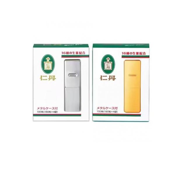 他サイト： 2980円以上で注文可能  森下仁丹 仁丹(じんたん) メタルケース付き 720粒 (=180粒×4袋) (1個)の商品画像