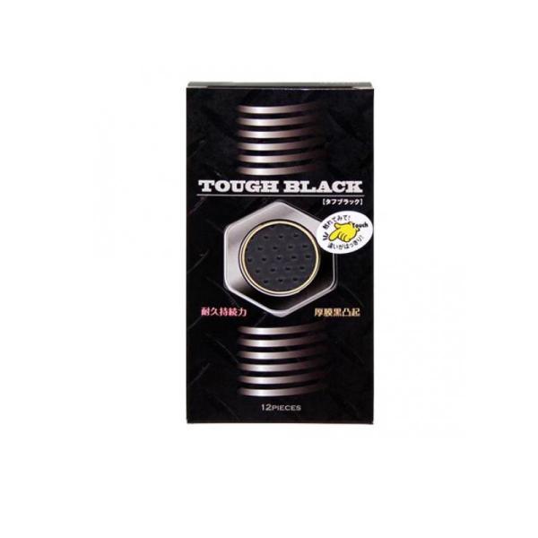 他サイト： 2980円以上で注文可能  コンドーム 避妊具 厚い 黒 ジャパンメディカル タフブラック 12個 (1個)の商品画像