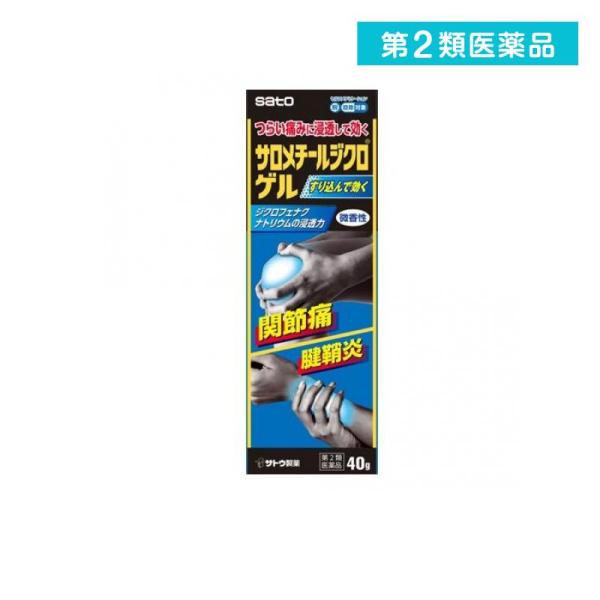 第２類医薬品 サロメチールジクロゲル 40g (1個)