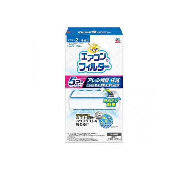 他サイト： らくハピ エアコンのフィルター 2枚入 (1個)の商品画像