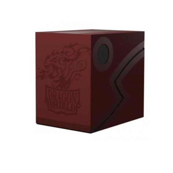 ドラゴンシールド デッキケース Double Shell‐Blood Red/Black 1