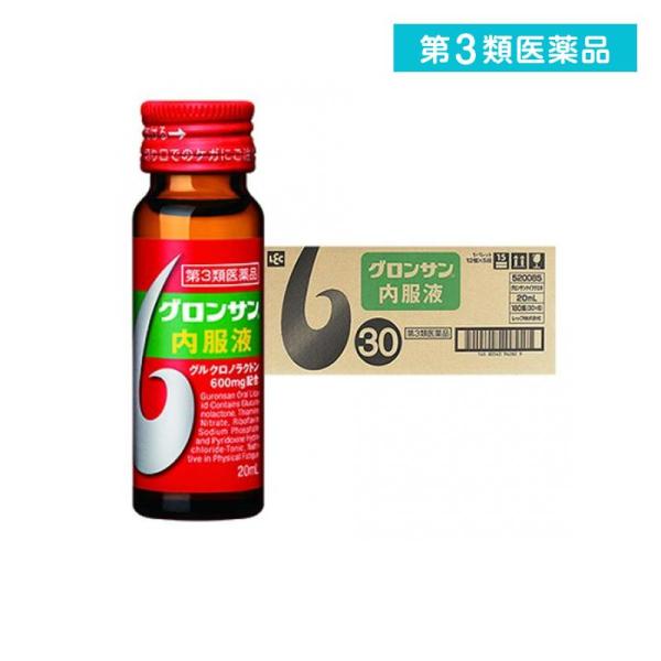 LEC（レック） 第3類医薬品 グロンサン内服液 20mL× 180瓶 (30本入×6