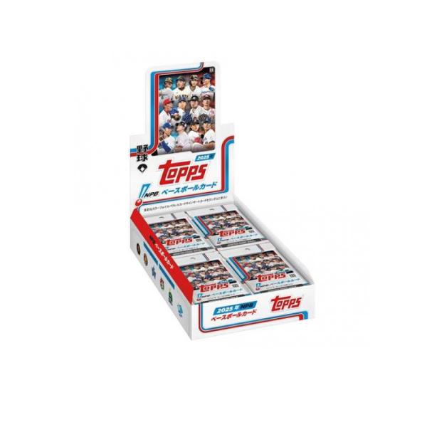 Topps トップス 2025年 NPB ベースボールカード 24パック入BOX (1個