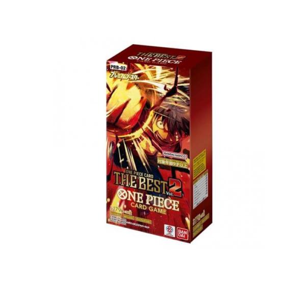 他サイト： ワンピースカードゲーム プレミアムブースター THE BEST vol.2 PRB-02 10パック入BOX (1個)の商品画像