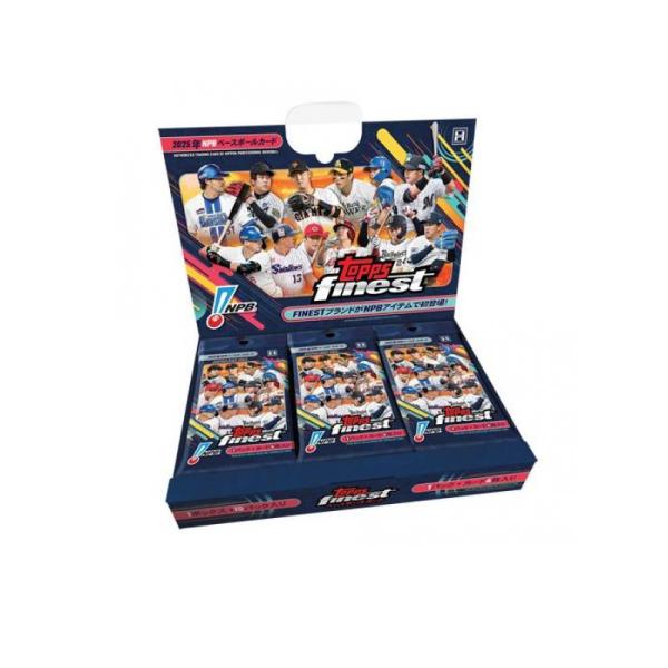Topps トップス 2025年 NPB FINEST ベースボールカード 15パック入BOX
