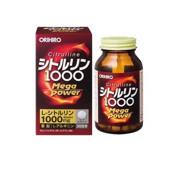 他サイト： オリヒロ(ORIHIRO) シトルリン Mega Power 1000 240粒 (1個)の商品画像