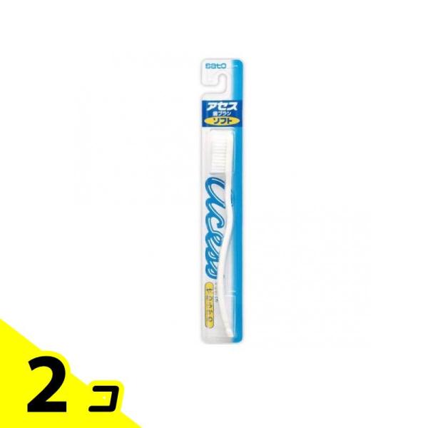 アセス アセス歯ブラシ ソフト やわらかめ 1本入 2個セット : みんなの