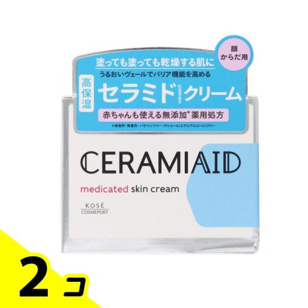 他サイト： セラミエイド 薬用スキンクリーム 140g 2個セットの商品画像
