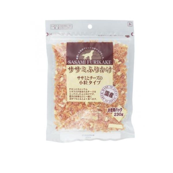 他サイト： 九州ペットフード 犬用 お買い得ふりかけ 鶏ささみとチーズの小粒タイプ 230g (1個)の商品画像