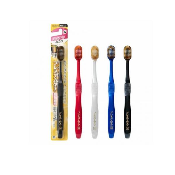 エビス 歯ブラシ プレミアムケア・6列ラージ 32ふつう 1本入 (B-3602M) (1個)
