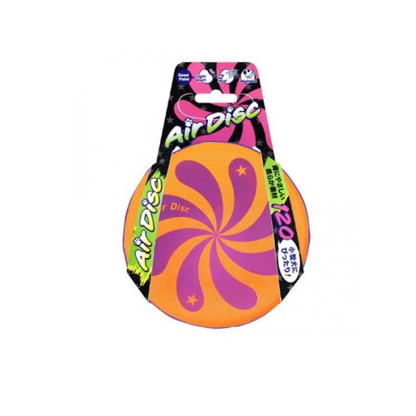 他サイト： エアディスクソフト120 小型犬用おもちゃ オレンジ 12cm (AD-02) (1個)の商品画像