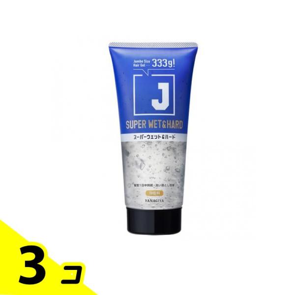 柳屋本店 柳屋 整髪料 J スーパーウェット&ハードジェルN 333g 3個