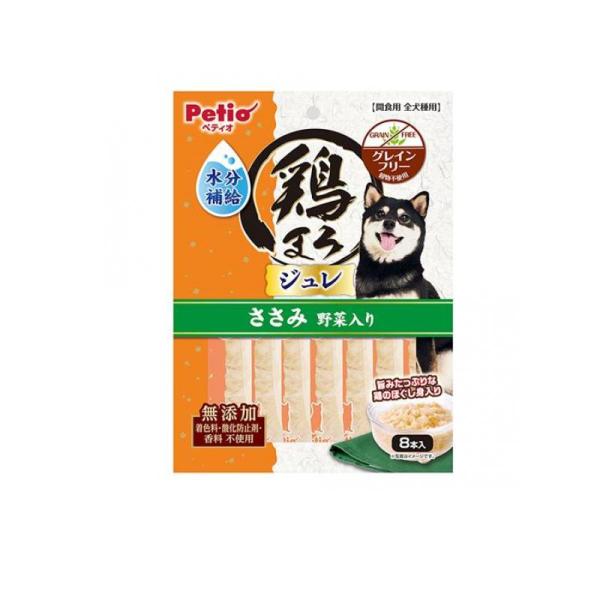 鶏まろ 水分補給ジュレスティック ささみ 野菜入り( 入)
