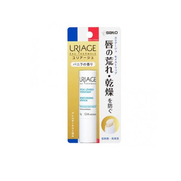 他サイト： リップクリーム 保湿 唇の荒れ 乾燥 ヒアルロン酸 佐藤製薬 ユリアージュ モイストリップ バニラの香り 4g (1個)の商品画像