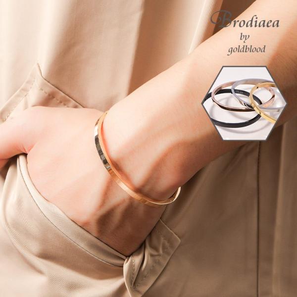 リポウズワイド4cmバングル　内径18cm リポウズワイド4cmバングル 内径18cm KIUNA(キウナ