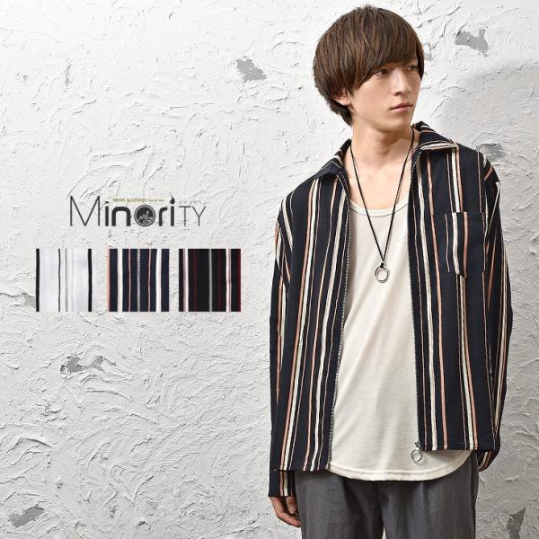 シャツジャケット メンズ シャツ ストライプ マルチストライプ 長袖 ストライプ柄 ライトアウター 秋服 秋 冬服 秋冬 Buyee Buyee Japanese Proxy Service Buy From Japan Bot Online