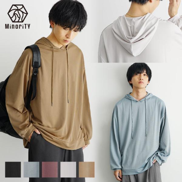 MinoriTY（マイノリティ） オーバーサイズ パーカー メンズ 長袖