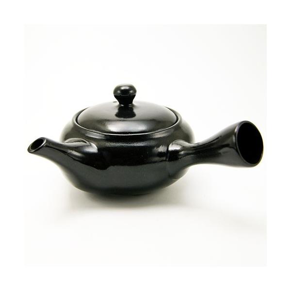 深蒸し茶用急須平型常滑焼黒泥300cc 茶器 Buyee 日本代购平台 产品购物网站大全 Buyee一站式代购bot Online