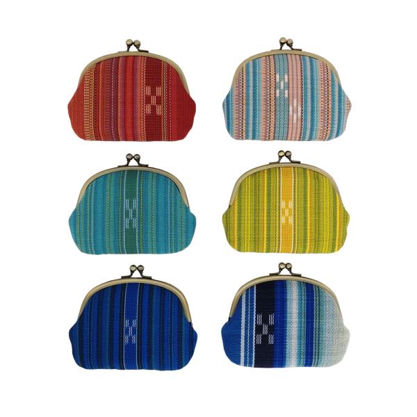 がま口財布 [MINSAH]【ネコポス便可】 : あざみ屋 みんさー工芸館Yahoo